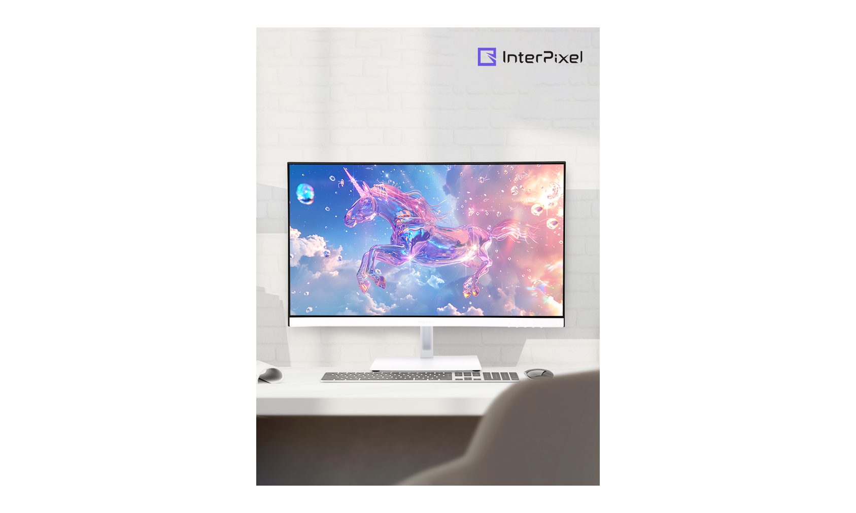 인터픽셀 IPQ2726 QHD IPS 120Hz 화이트 컴퓨터 모니터 68~69cm(27인치), 무결점