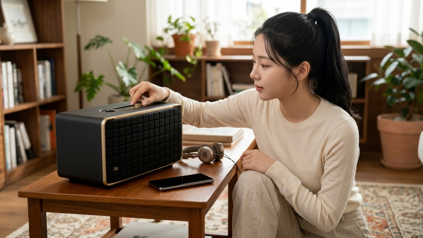 삼성공식파트너 JBL AUTHENTICS 500 어센틱  블루투스 스피커 본품