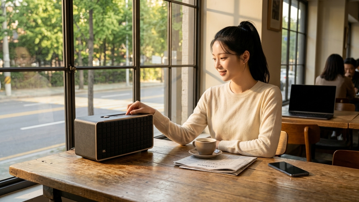 삼성공식파트너 JBL AUTHENTICS 500 어센틱  블루투스 스피커 본품