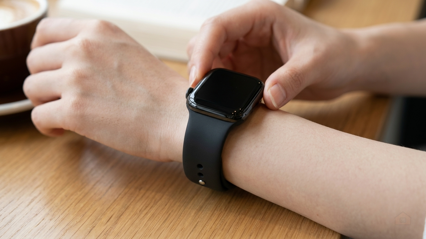 애플워치 11 셀룰러 제트 블랙 알루미늄, 42mm, 블랙 스포츠밴드 S/M