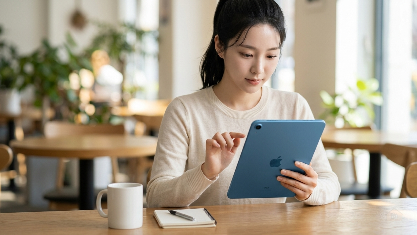 [카드할인] Apple 아이패드 에어 11 M3 WiFi 블루, 128GB, WiFi전용