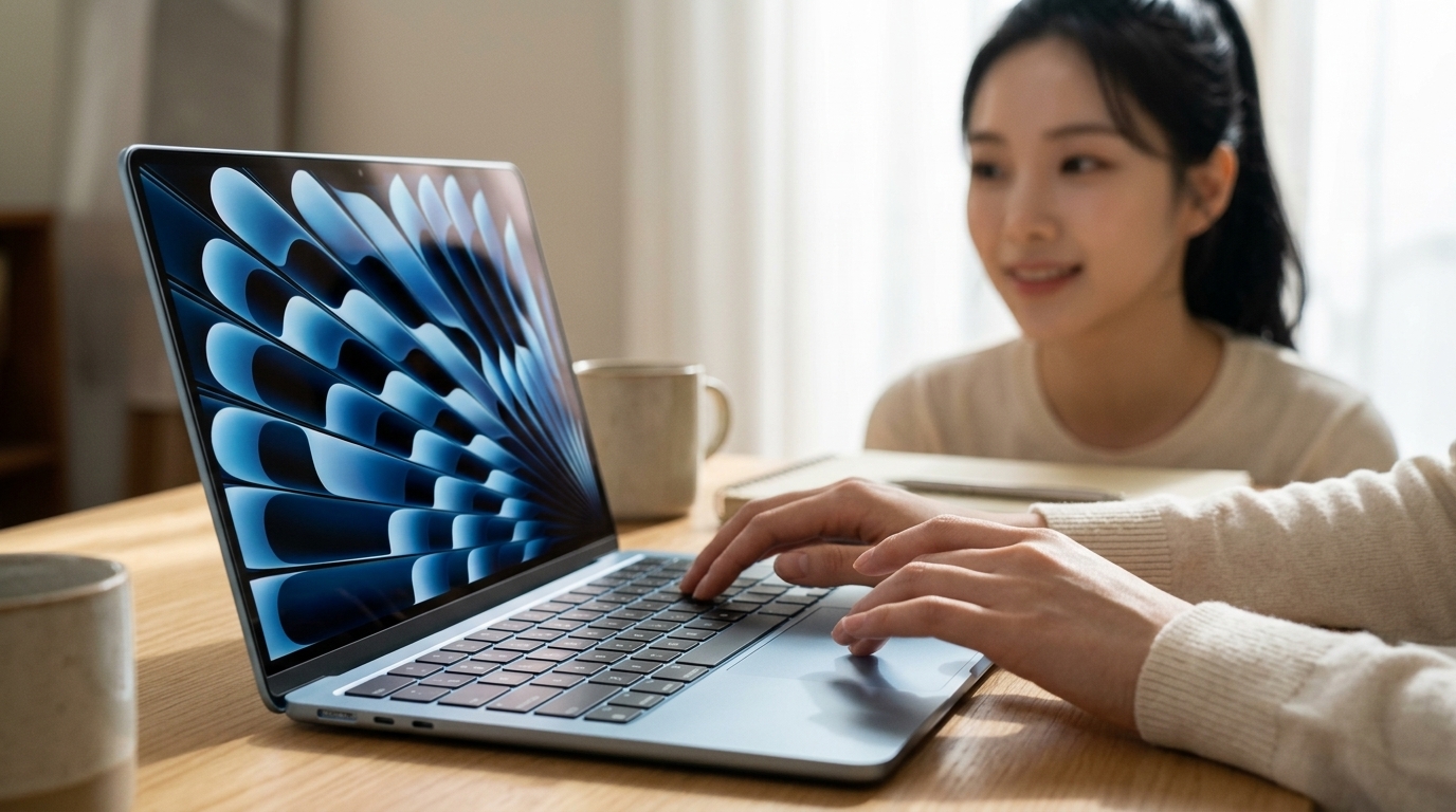 Apple 맥북에어 13 M4 CPU 10코어 GPU 8코어 16GB, 256GB, 스카이 블루