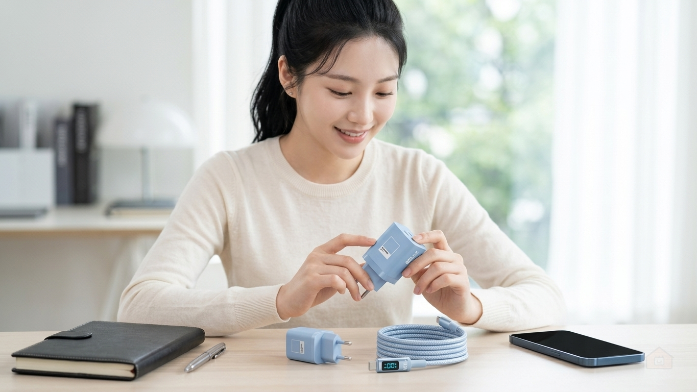 이어맥 팬톤 65W GaN 3포트 충전기