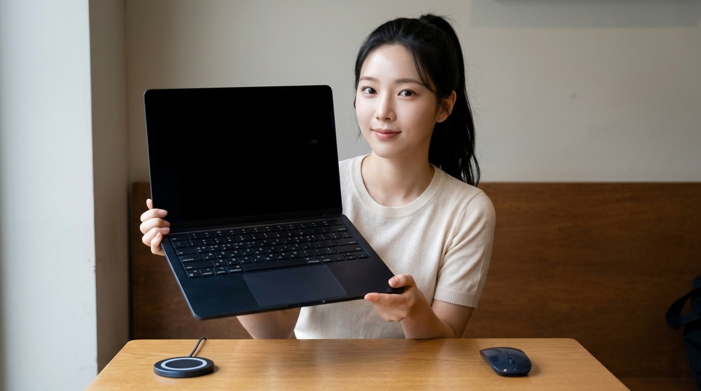 애플 맥북에어 13 M5 CPU 10코어 GPU 8코어 16GB, 512GB, 미드나이트