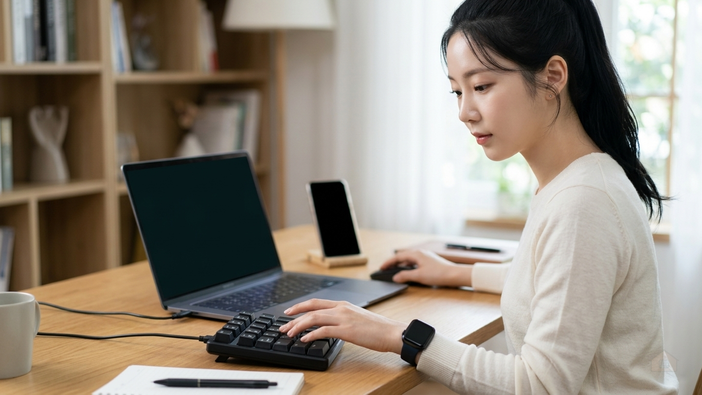 스카이디지탈 NKEYBOARD NK21 매크로 숫자 키패드