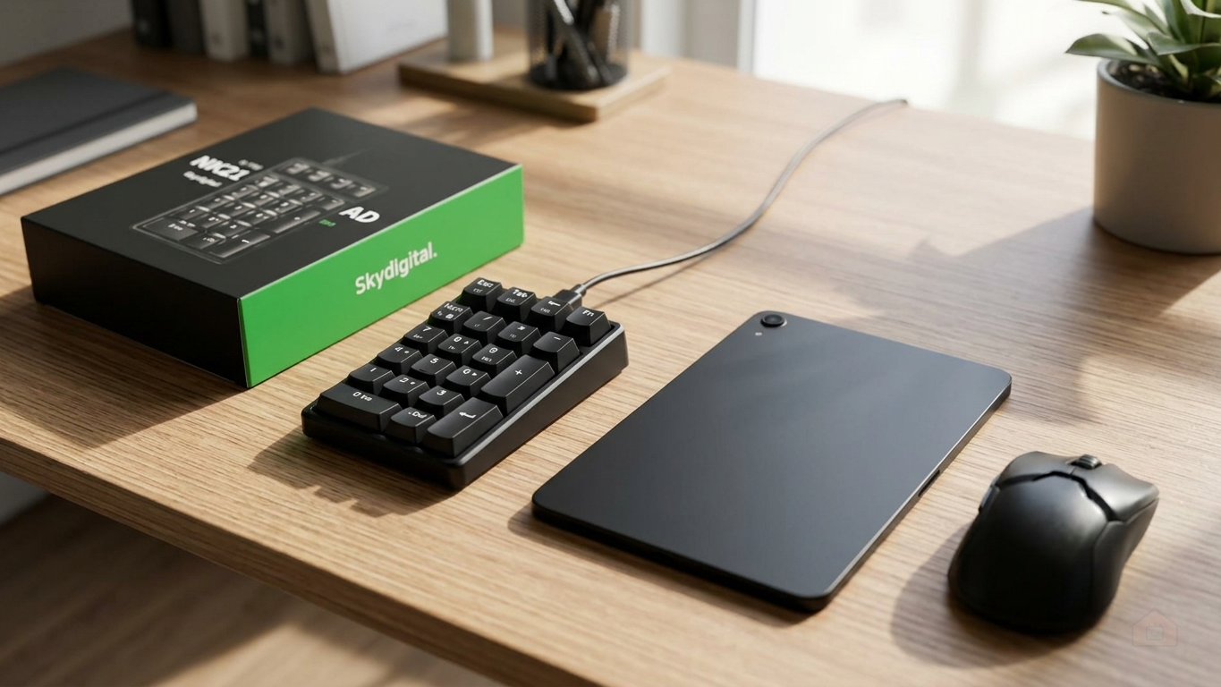 스카이디지탈 NKEYBOARD NK21 매크로 숫자 키패드