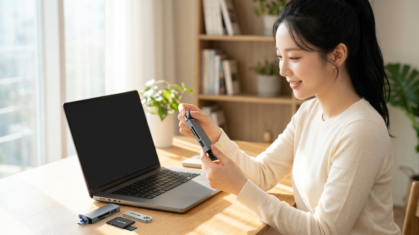 마이크로 SD카드리더기 C타입 USB 3.0 OTG