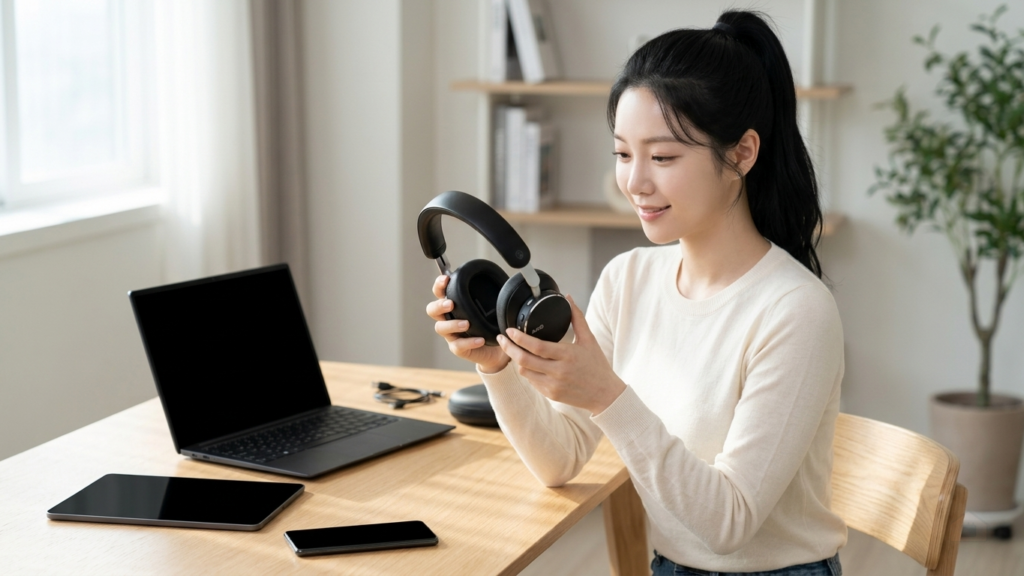 삼성공식파트너 AKG N9 HYBRID 블루투스 헤드셋 무선 헤드폰 블랙 대표