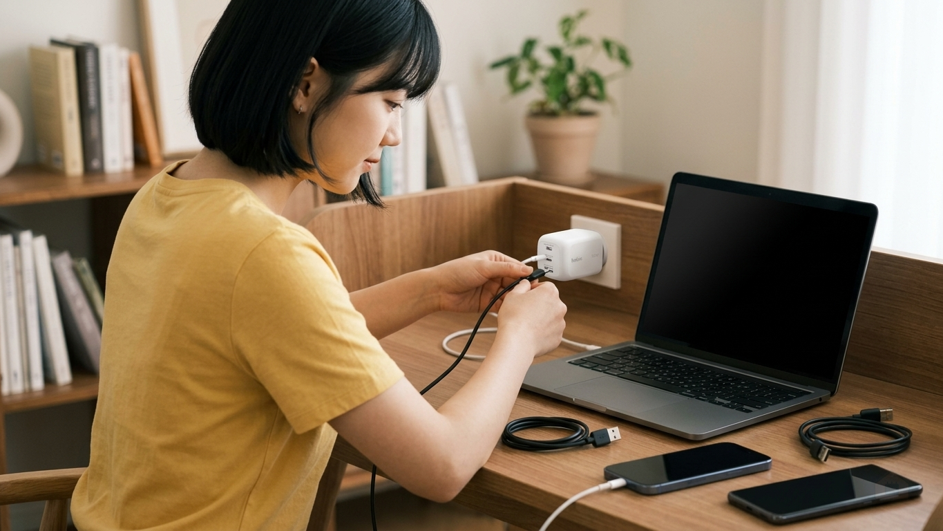 벨킨 100W 3포트 GaN 초고속 충전기