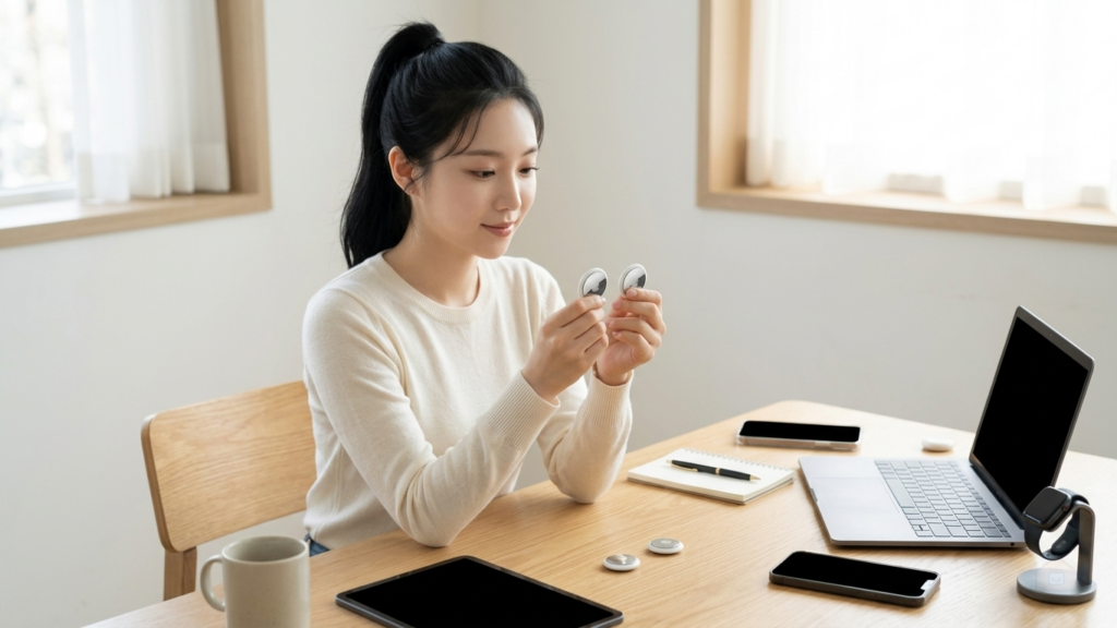 애플 에어태그 2세대 4개 팩 MFEA4KH/A 대표