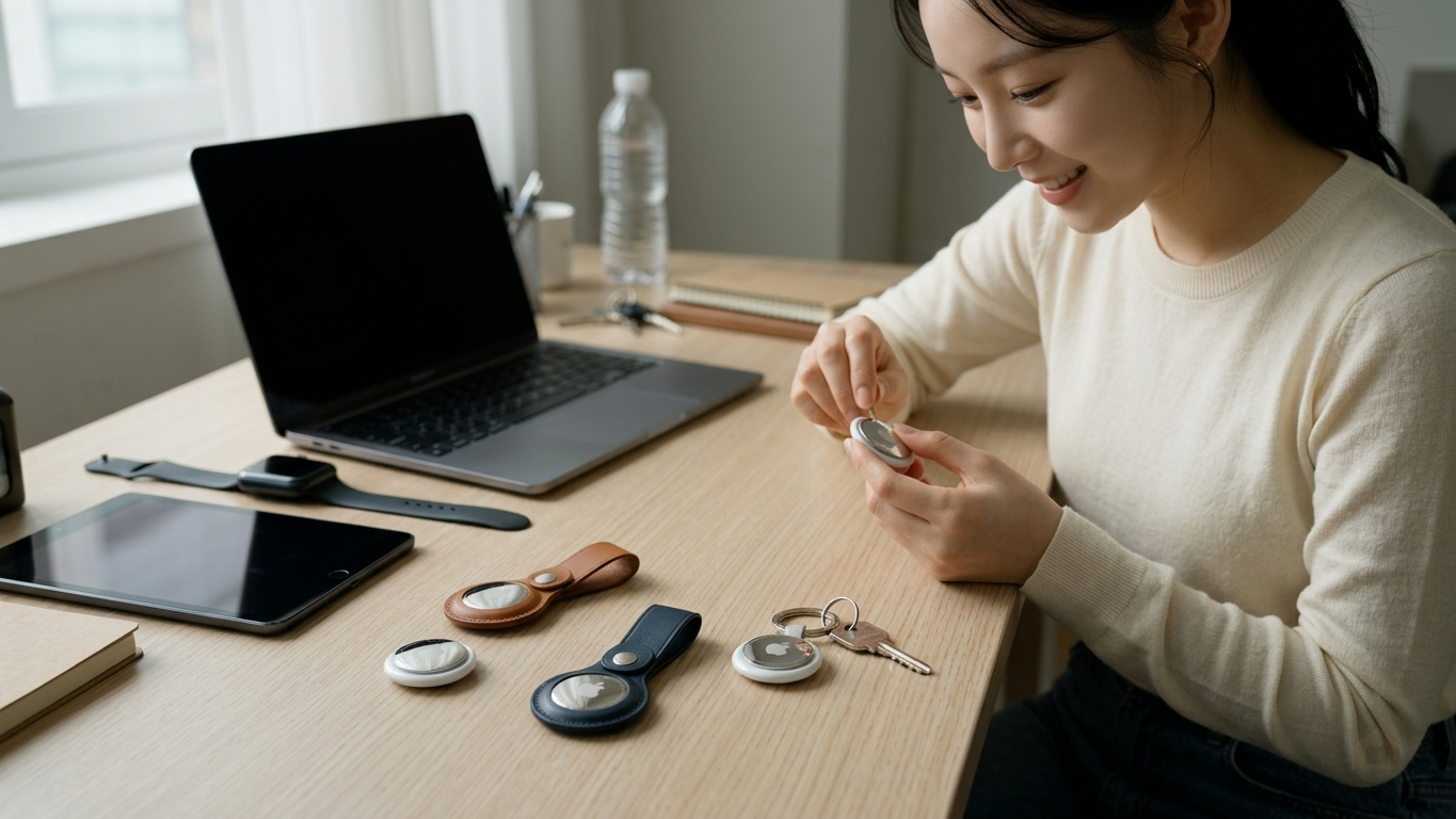 애플 에어태그 2세대 4개 팩 MFEA4KH/A